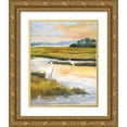thumbnail image 1 of Gorham, Gregory 26x32 Gold Ornate Wood Framed with Double Matting Museum Art Print Titled - Salt Marsh Sanctuary II, 1 of 4