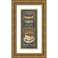 thumbnail image 1 of Gorham, Gregory 8x14 Gold Ornate Wood Framed with Double Matting Museum Art Print Titled - Tiramisu, 1 of 4