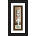thumbnail image 1 of Gorham, Gregory 9x18 Black Ornate Wood Framed with Double Matting Museum Art Print Titled - Bath Panel III, 1 of 4