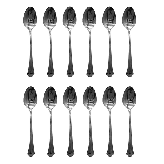 Gorham Nouveau 18/8 Stainless Steel 6 1/4" Teaspoon (Set of Twelve)