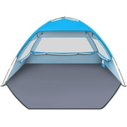Gorich Beach Tent for 3-Person - UPF50+ Easy Setup Sun Shelter Canopy - for Camping, Hiking, Fishing, Outdoor (Skyblue)