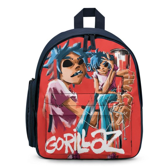 Gorill-az 2D Lightweight Backpack Shoulder Bags Small Bookbag Daypack Travel Camping