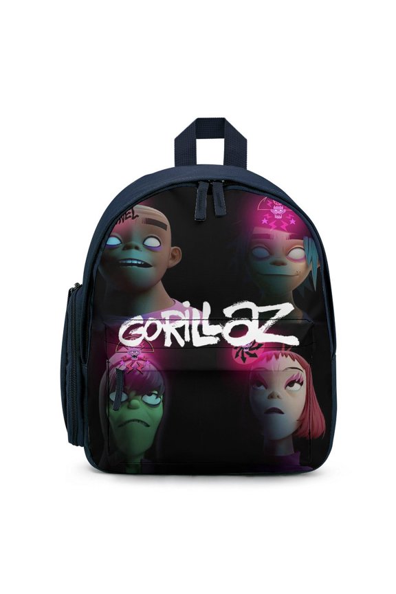 Gorill-az Demon Days Lightweight Backpack Shoulder Bags Small Bookbag Daypack Travel Camping