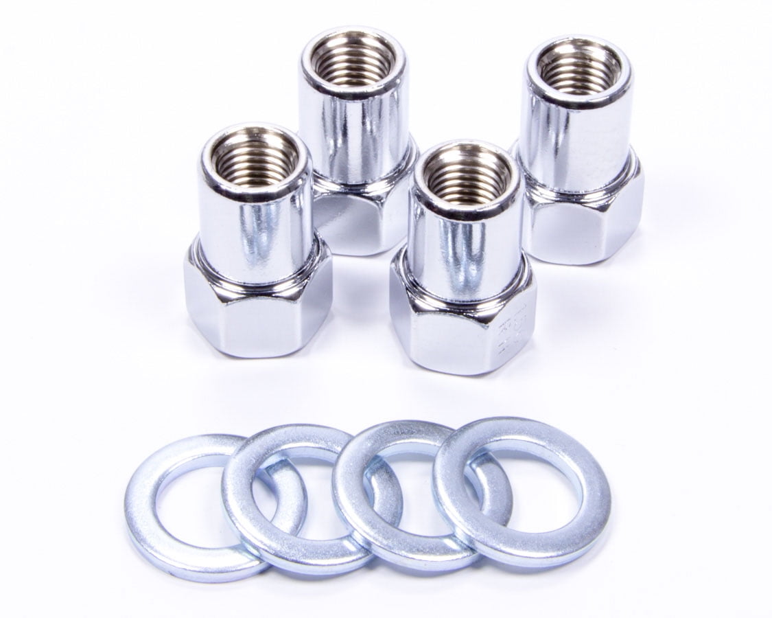 Gorilla 1/220 in Thread Standard Mag Chrome Lugnut 4 pc P/N 73087B