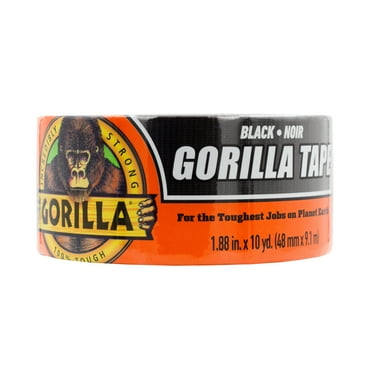 Gorilla 10 Yard Black Duct Tape Single Roll