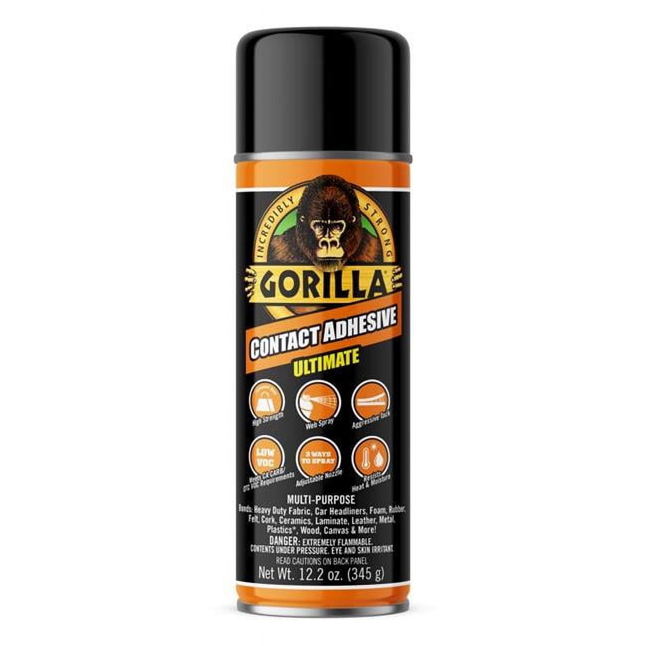 Gorilla 12.2 oz Gorilla Ultimate High Strength Contact Adhesive - Pack of 6