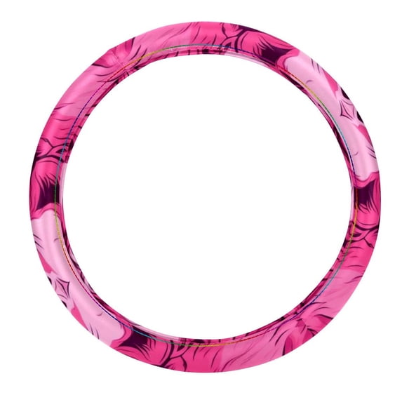 Gorilla 14.5 Inch Printing PVC Leather Car Wheel Cover, Steering Wheel Cover, Auto Accessories