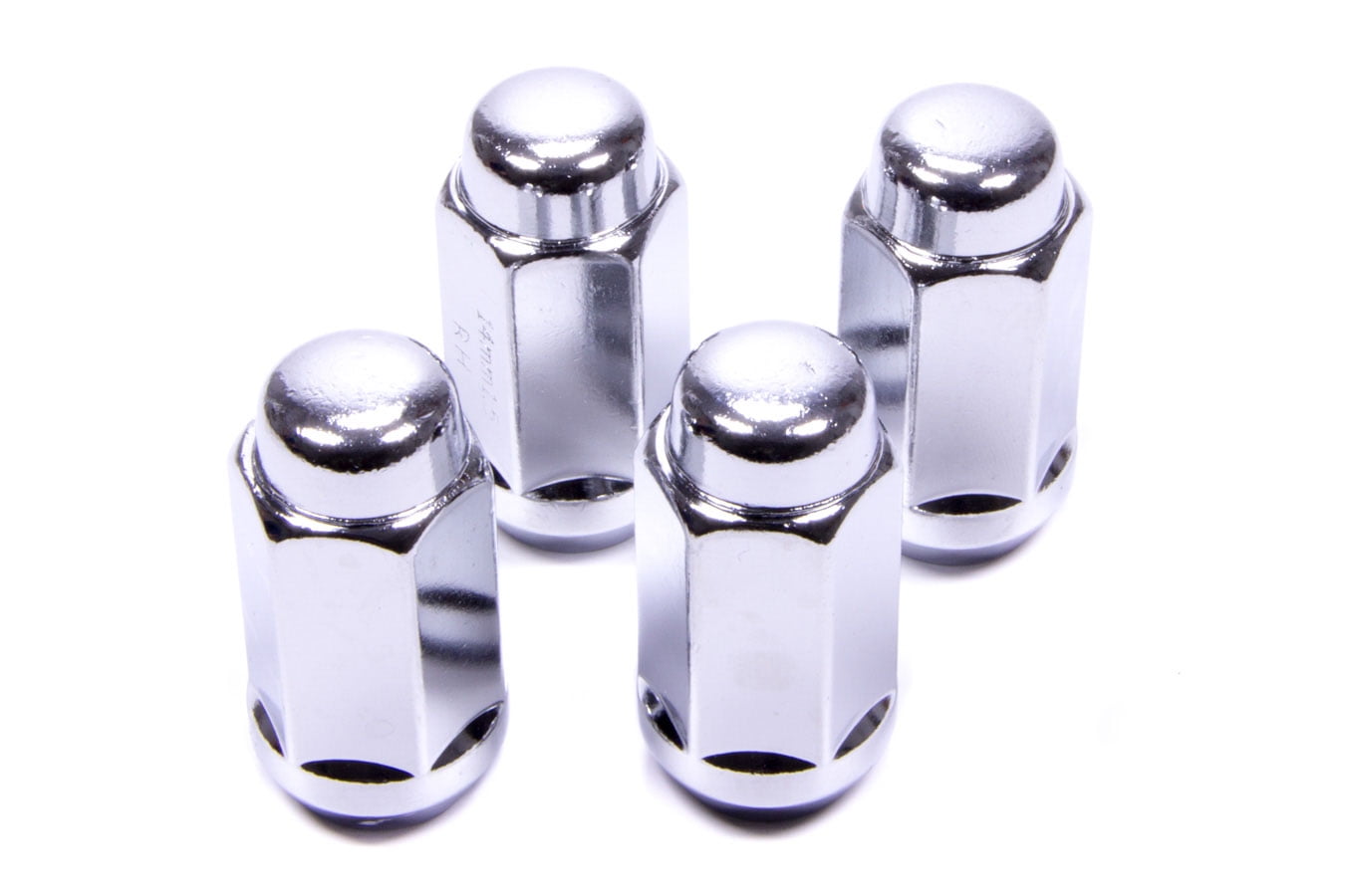 Gorilla 14 mm x 1.50 Thread Duplex Acorn Chrome Lugnut 4 pc P/N 76147B