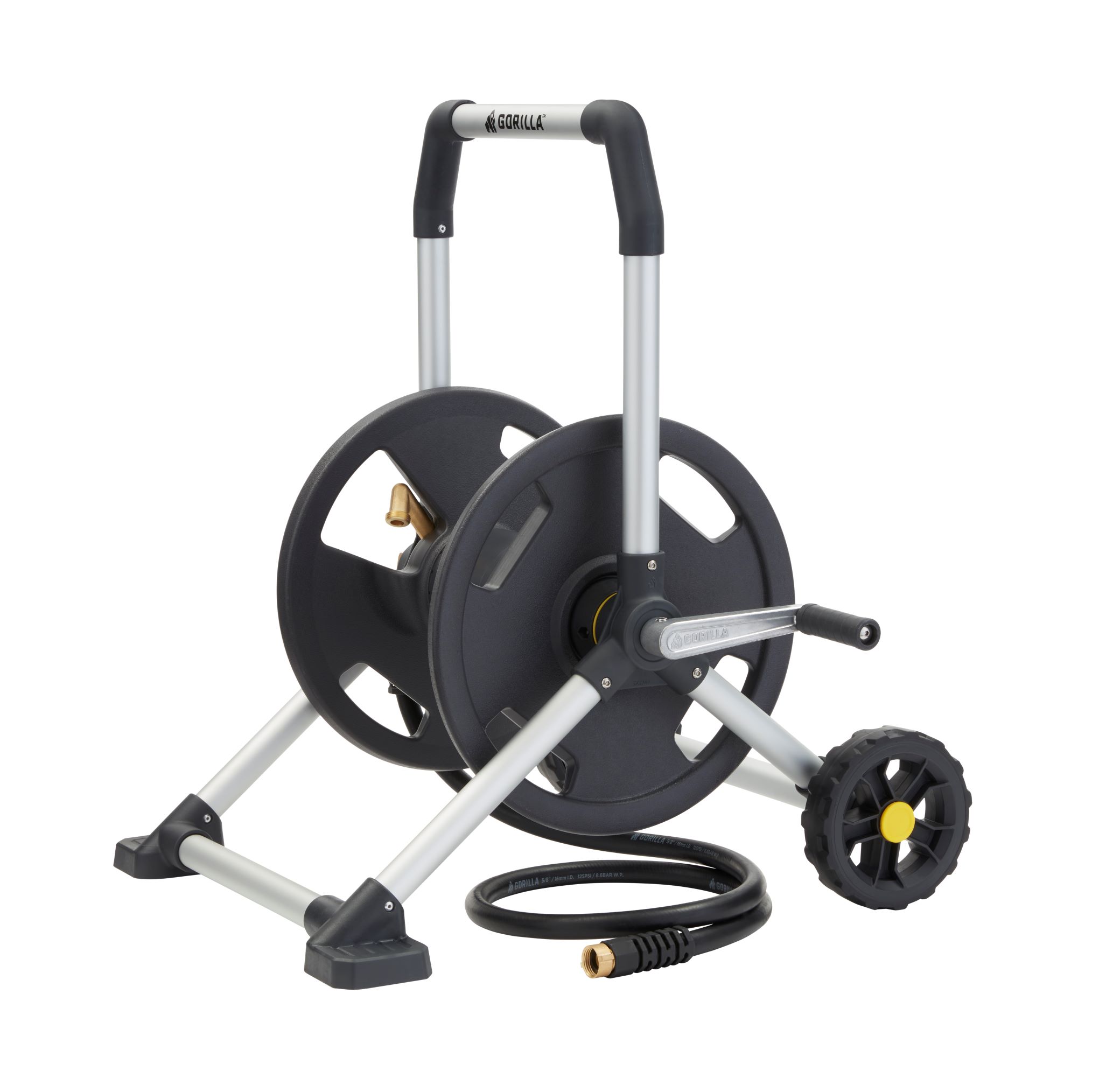 Suncast 100 ft. Hose Hideaway Hose Reel, Gray