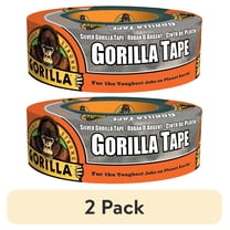 (2 pack) Gorilla 30 Yard Silver Duct Tape Single Roll, Pack of 1