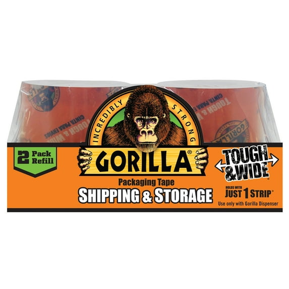 Gorilla 30 Yd. Packaging Tape, 2 Count