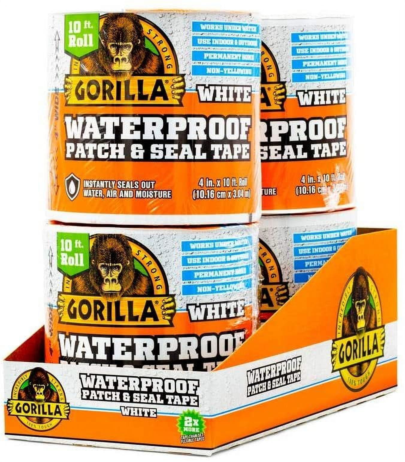 Gorilla Glue Nastro Impermeabile Per Toppe E Guarnizioni 101 Mm X 304 M~p21339385 - Foto 10