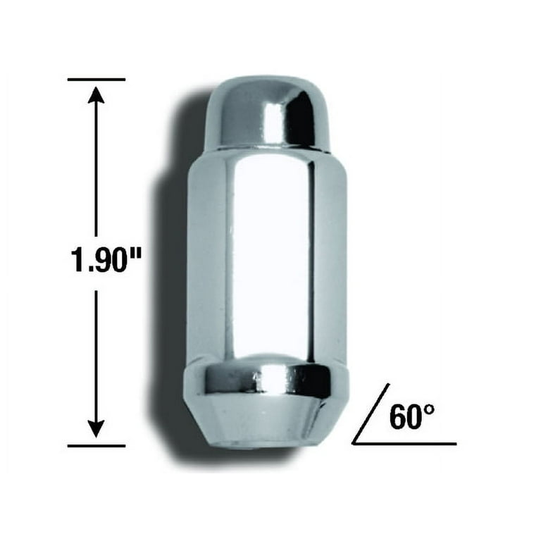 Gorilla 41198XLHT Acorn Bulge Extra Long Heat Treat Lug Nut LUG NUTS