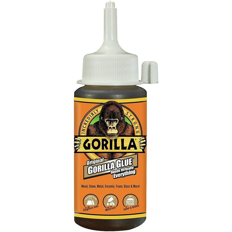 Gorilla Kids School Glue, 4 Ounce. Bottle, White, (Pack of 6)
