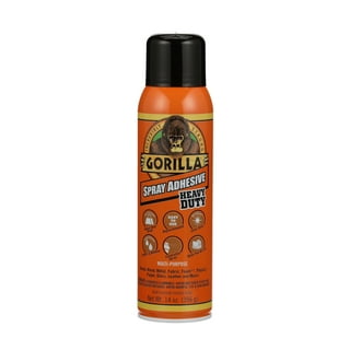 Gorilla Contact Adhesive Ultimate, 12.2oz Web Spray Adhesive,  White, (Pack of 1) : Arts, Crafts & Sewing