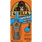 Gorilla 6770002 Micro Precise Super Glue, 5g, Clear - 2 Pack