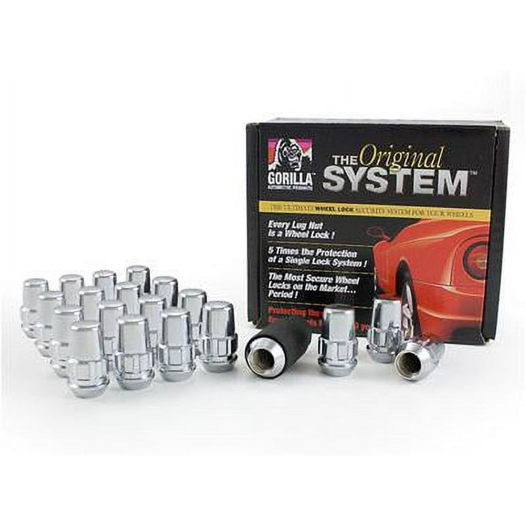 Gorilla Wheel Locks 12mm x 1.25 Acorn (4pk) Gorilla Wheel Locks 12mm x 1.25 Acorn (4pk)