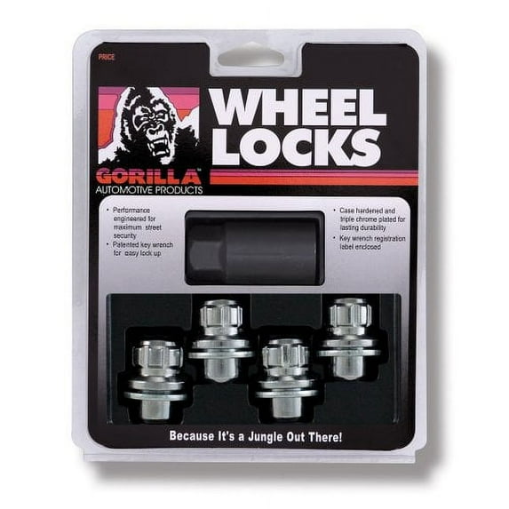 Gorilla 73631T Toyota O.E. Wheel Locks With Washer 12mm x 1.50 Thread Size