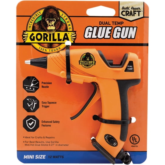 Gorilla 8401508 Mini Dual Temp, Glue Gun