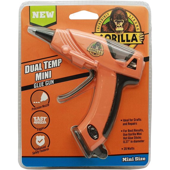 Gorilla 8401508 Mini Dual Temp, Glue Gun
