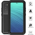 thumbnail image 1 of Gorilla Aluminum Metal Samsung Galaxy S20 Ultra Case (Black) Heavy Duty Military Grade Shockproof and Scratch Resistant Protection, Rugged Outdoor Travel, 1 of 5