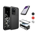 thumbnail image 1 of Gorilla Aluminum Metal Samsung Galaxy S23 Case (Black) Case Heavy Duty Military Grade Shockproof and Scratch Resistant Protection, Rugged Outdoor Travel, 1 of 5