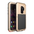 thumbnail image 1 of Gorilla Aluminum Metal Samsung Galaxy S9 Plus Case (Gold) Heavy Duty Military Grade Shockproof and Scratch Resistant Protection, Rugged Outdoor Travel, 1 of 5