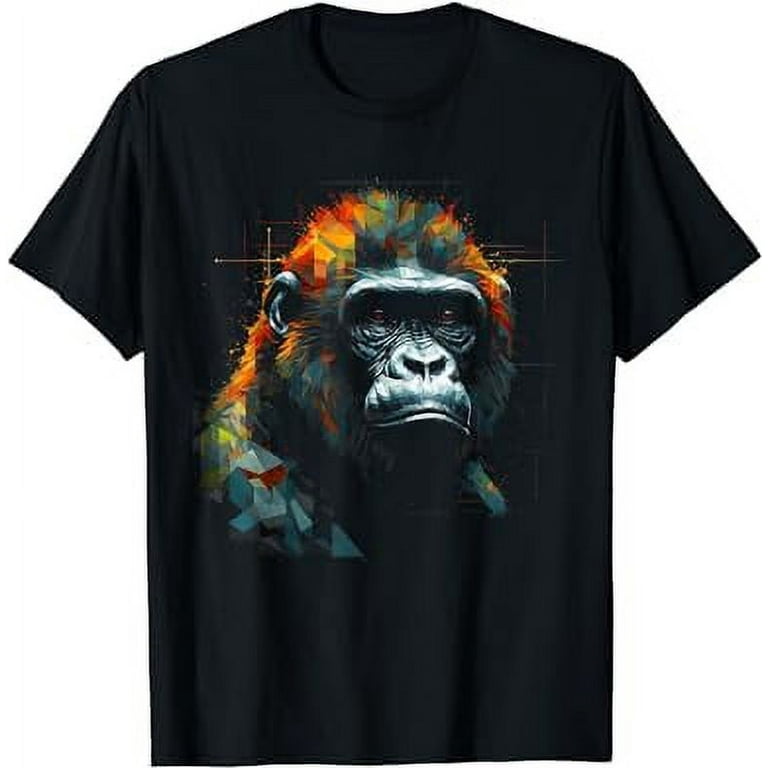 Gorilla Monkey Shirt -Spirit Animal Zoo T Shirt Gorilla Monkey Shirt -Spirit Animal Zoo T Shirt