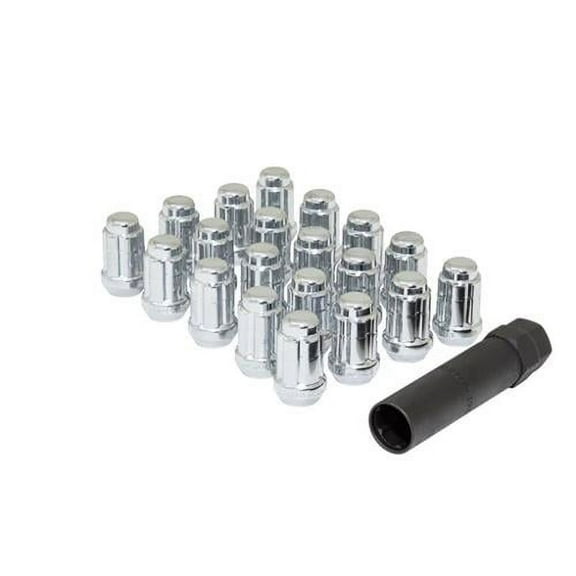 Gorilla Automotive 5Lug 12-1.50 SPLINE WIK PASS GOR SD Spline Lug Nut Install Kit, K5CS-12150GR