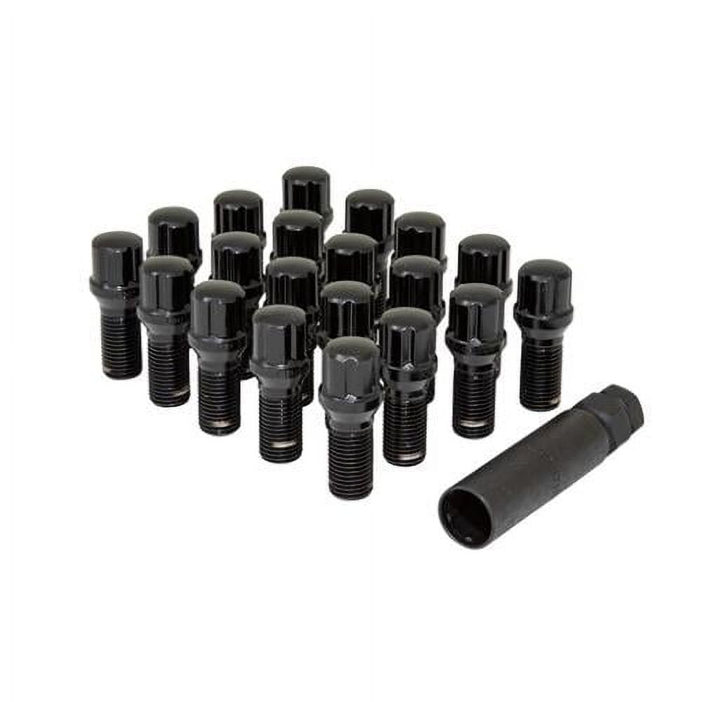 Gorilla Automotive 5Lug 14-1.50 SPLINE BOLT WIK BLK 27MM SD