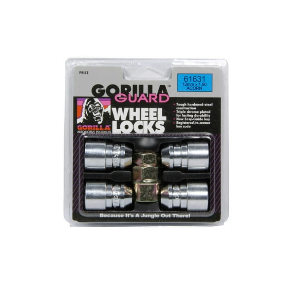 Gorilla Automotive 61631 Acorn Gorilla Guard Locks (12mm x 1.50 Thread Size) -