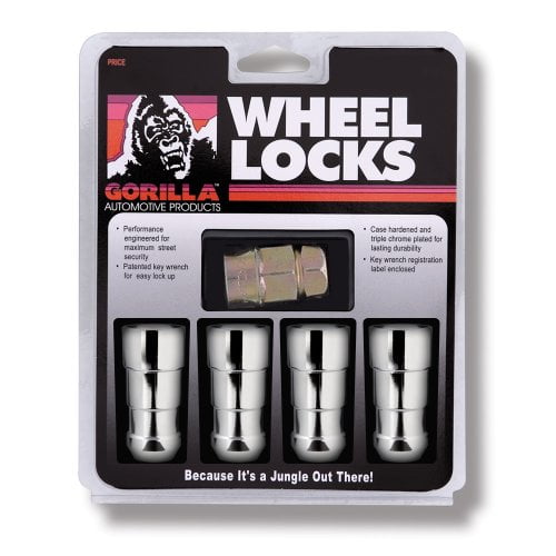 Gorilla Automotive 66641 Duplex Acorn Gorilla Guard Locks (14mm x 1.50 Thread Size) - Pack of 4