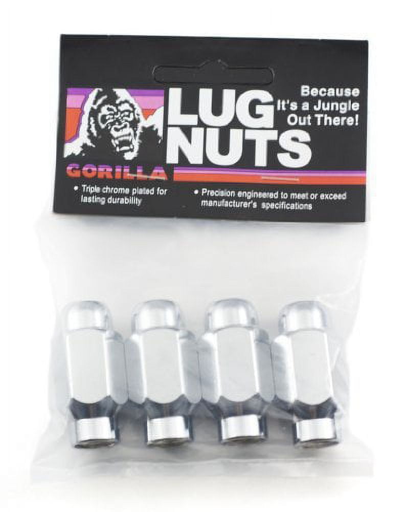 Gorilla Automotive 68137LB E- T/Ultra Long Lug Nuts (12mm x 1.50 Thread Size)