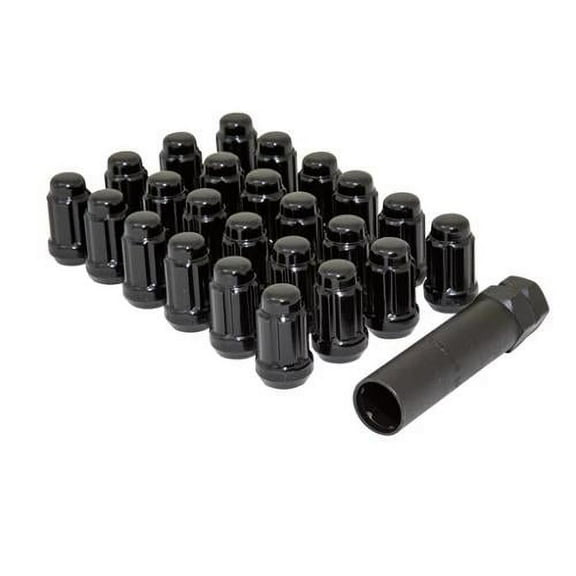 Gorilla Automotive 6Lug 12-1.50 SPLINE WIK PASS BLK GOR SD Spline Lug Nut Install Kit, K6CS-12150BGR