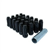 Gorilla Automotive 6Lug 14-1.50 SPLNE WIK TRK BLK GOR SD Spline Lug Nut Install Kit, K6TS-14150BGR