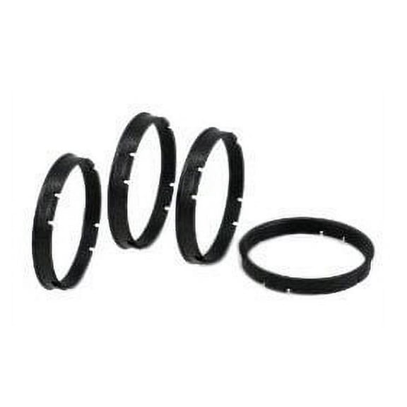 Gorilla Automotive 72-6606 Wheel Hub Centric Rings (72.62mm OD x 66.06mm ID) -