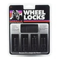 thumbnail image 1 of Gorilla Automotive 76601NBC Black 14mm x 2.00 Thread Size Chrome Finish Duplex Acorn Wheel Lock, (Pack of 4), 1 of 2