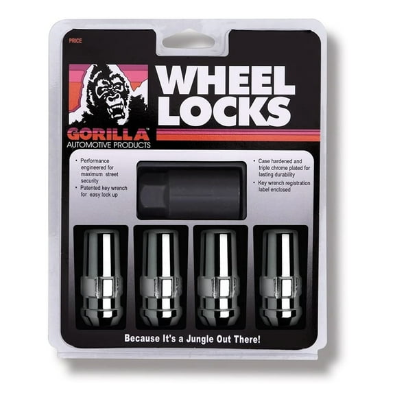 Gorilla Automotive 76691N Duplex Acorn Wheel Locks (9/16" Thread Size)