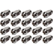 Gorilla Automotive Chrome Acorn Lug Nut Set, 12mm x 1.5, 20 Piece