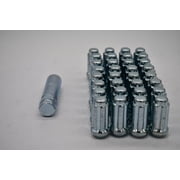 Set 32 Spline Lug Nut Kit 14mm x 2.0 2" Tall M14x2 Gorilla Zinc 14-2.0