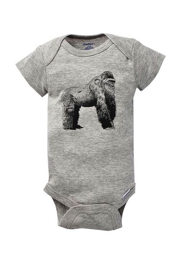 Gorilla Baby Bodysuit cute & funny