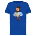 thumbnail image 1 of Gorilla Bussiness Man Cartoon T-Shirt Men -Image by Shutterstock, Male XX-Large, 1 of 2