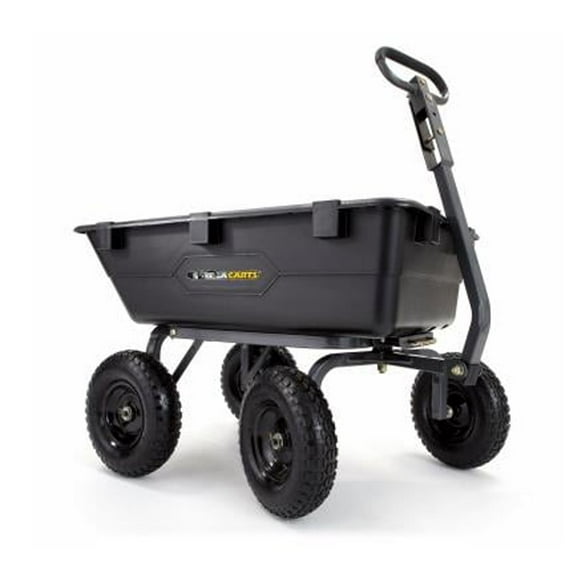 Gorilla Carts 7002864 1200 lbs Capacity Poly Dump Cart