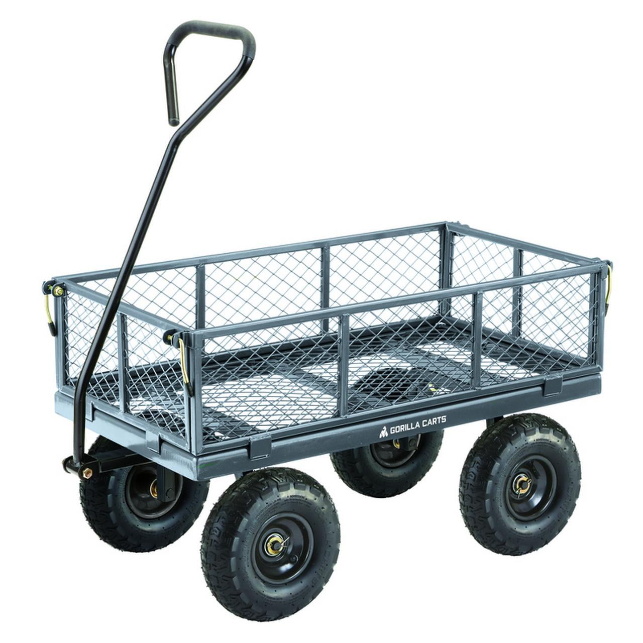 Gorilla Carts Gray Steel 600 lb Utility Wagon