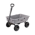 thumbnail image 1 of Gorilla Carts 5 Cu Ft Poly Dump Cart with Quick-Release, 800 lb Capacity, Gray, 1 of 7