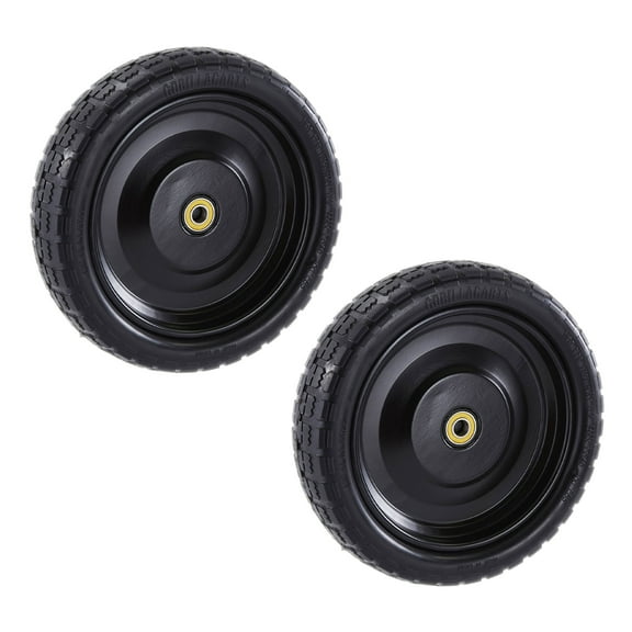 Gorilla Carts 2-Pack 13 Inch No-Flat Replacement Tires for Wagons, Hand Trucks and More