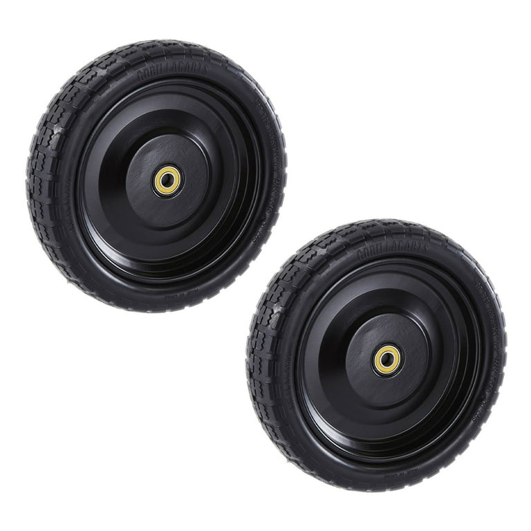 GORILLA CARTS 10 in. No Flat Replacement Tire for Gorilla Carts (2-Pack) GORILLA CARTS 10 in. No Flat Replacement Tire for Gorilla Carts (2-Pack)