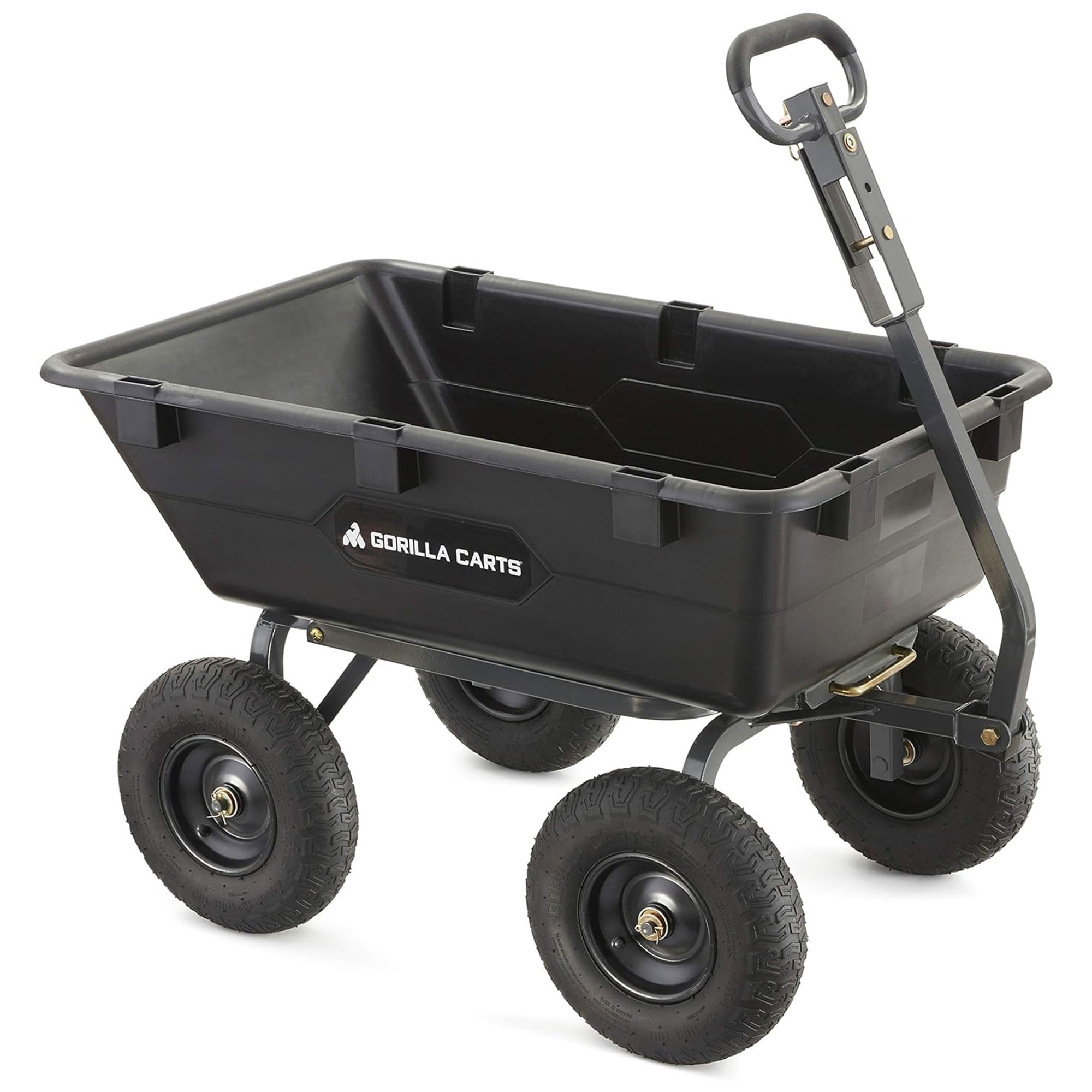 "Gorilla Carts 1200-lb Heavy-Duty Poly Garden