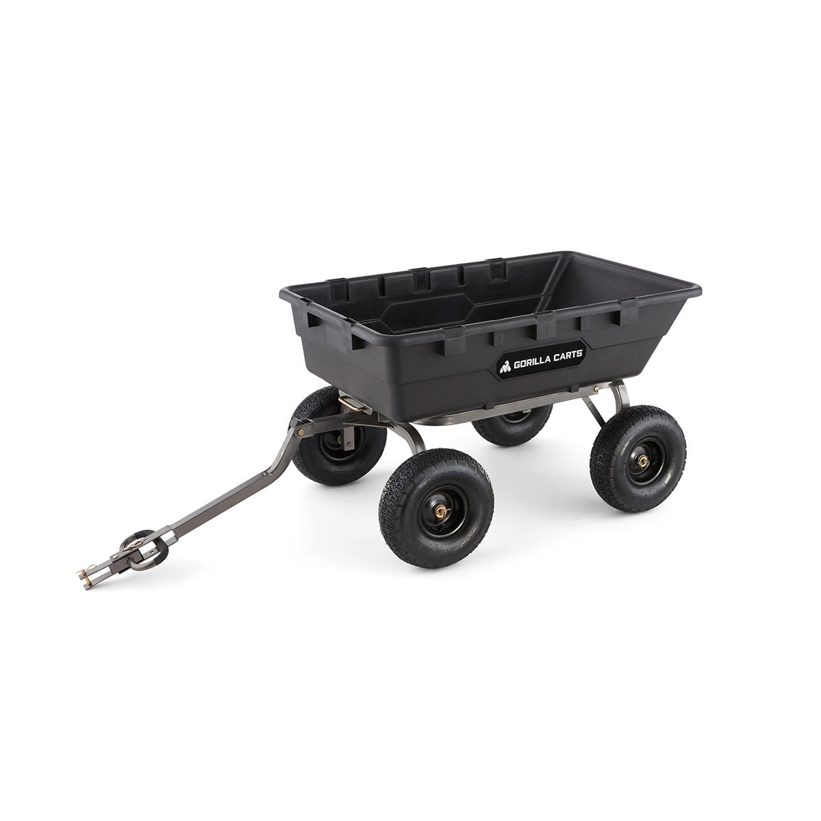 Gorilla Carts 7-Cu Ft Heavy Duty Poly Dump Cart - Carts & Wheelbarrows, Gorilla  Carts