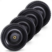 Gorilla Carts No-Flat Replacement Tires - for Wagons and Hand Trucks - 4 Pack, 13 in